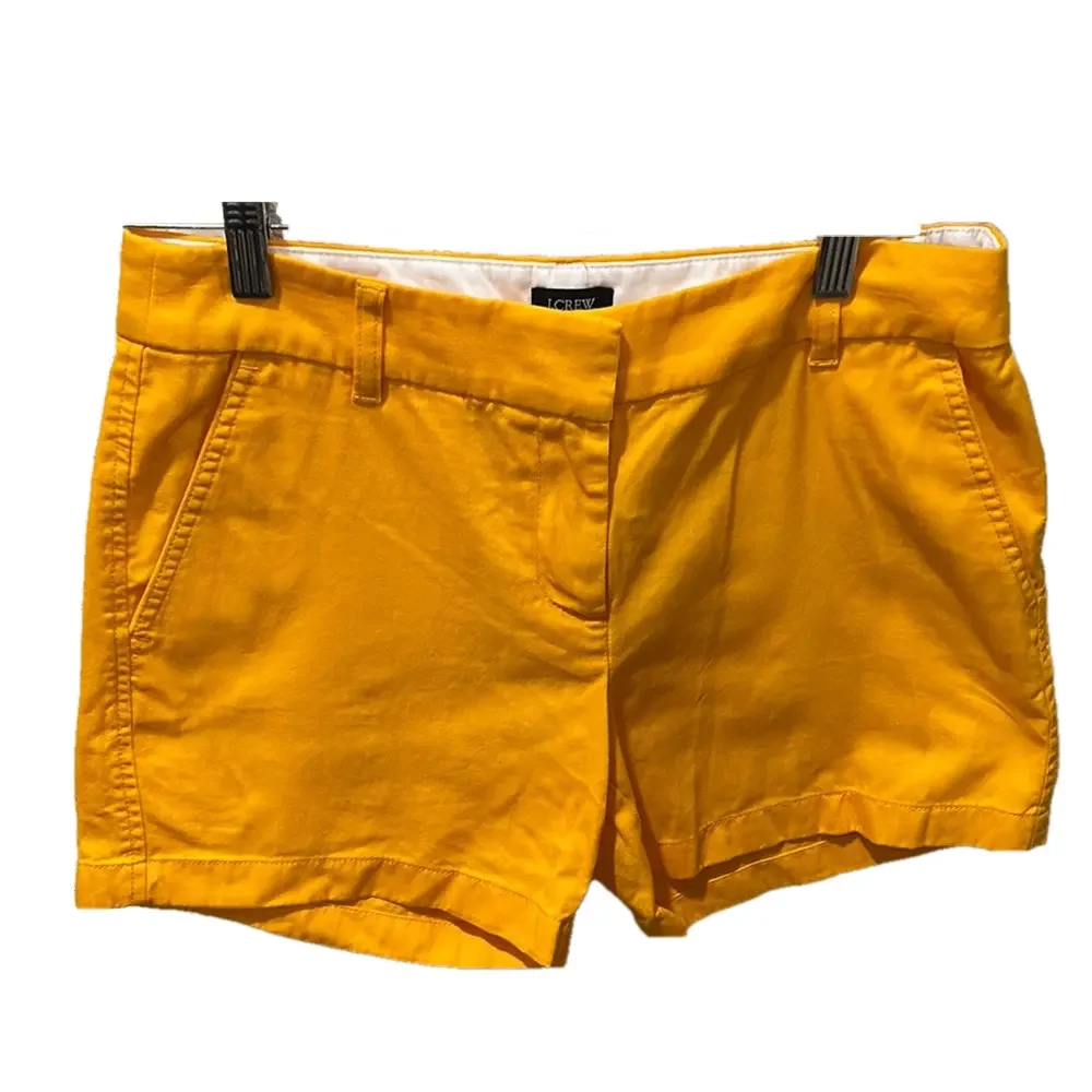 J.Crew Yellow /amber color  Shorts size 4 GUC